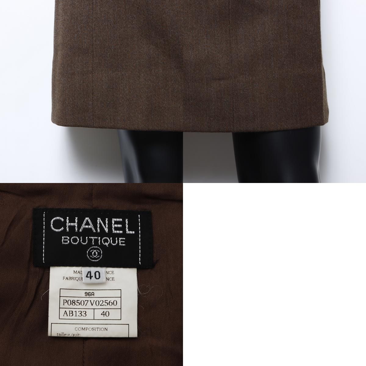CHANEL シャネル スーツ スーツ 96A サイズ:40 - メルカリ