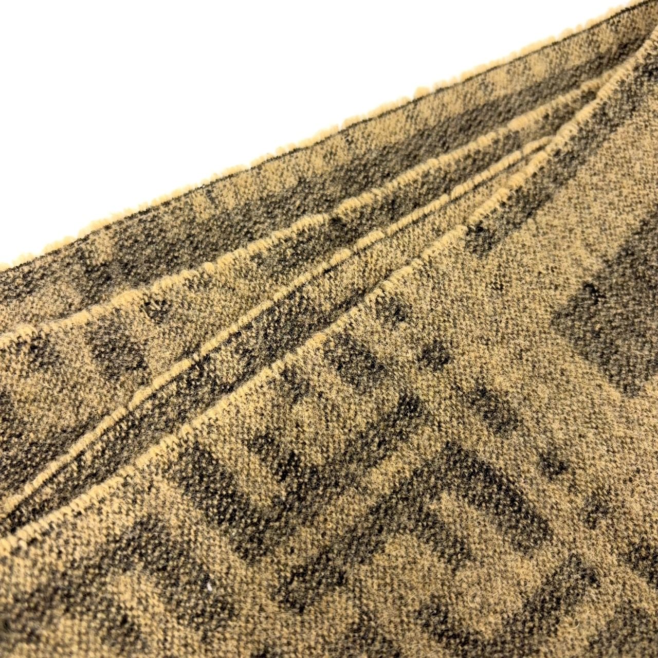 極美品 FENDI フェンディ ズッカ FF柄 ブラウン ウール マフラー 楽天市場】フェンディ マフラー ズッカ柄（マフラー・スカーフ