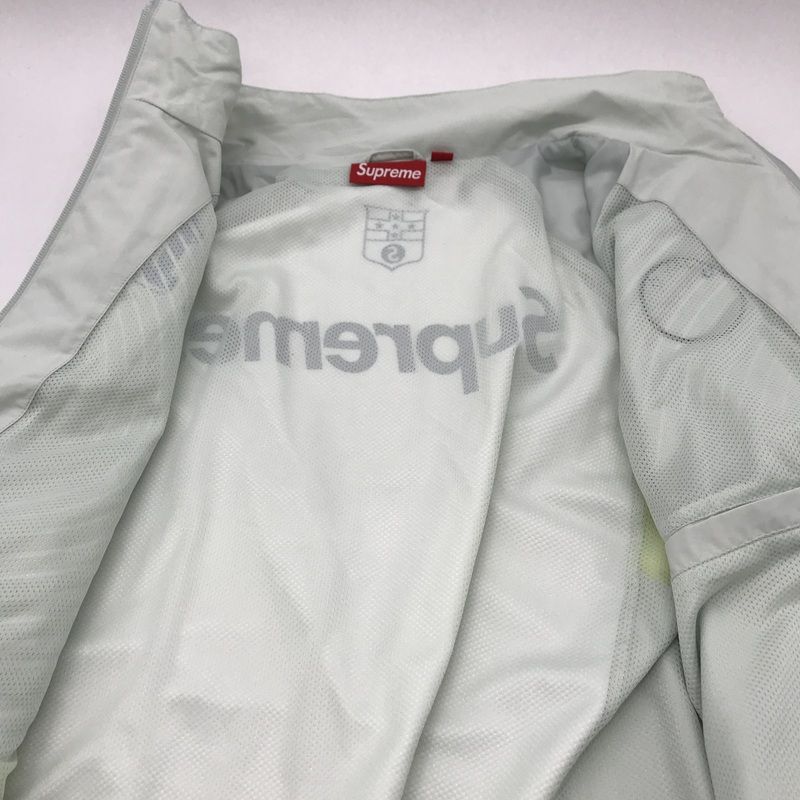 SUPREME Sロゴトラックジャケット 防水 ナイロン タスラン 