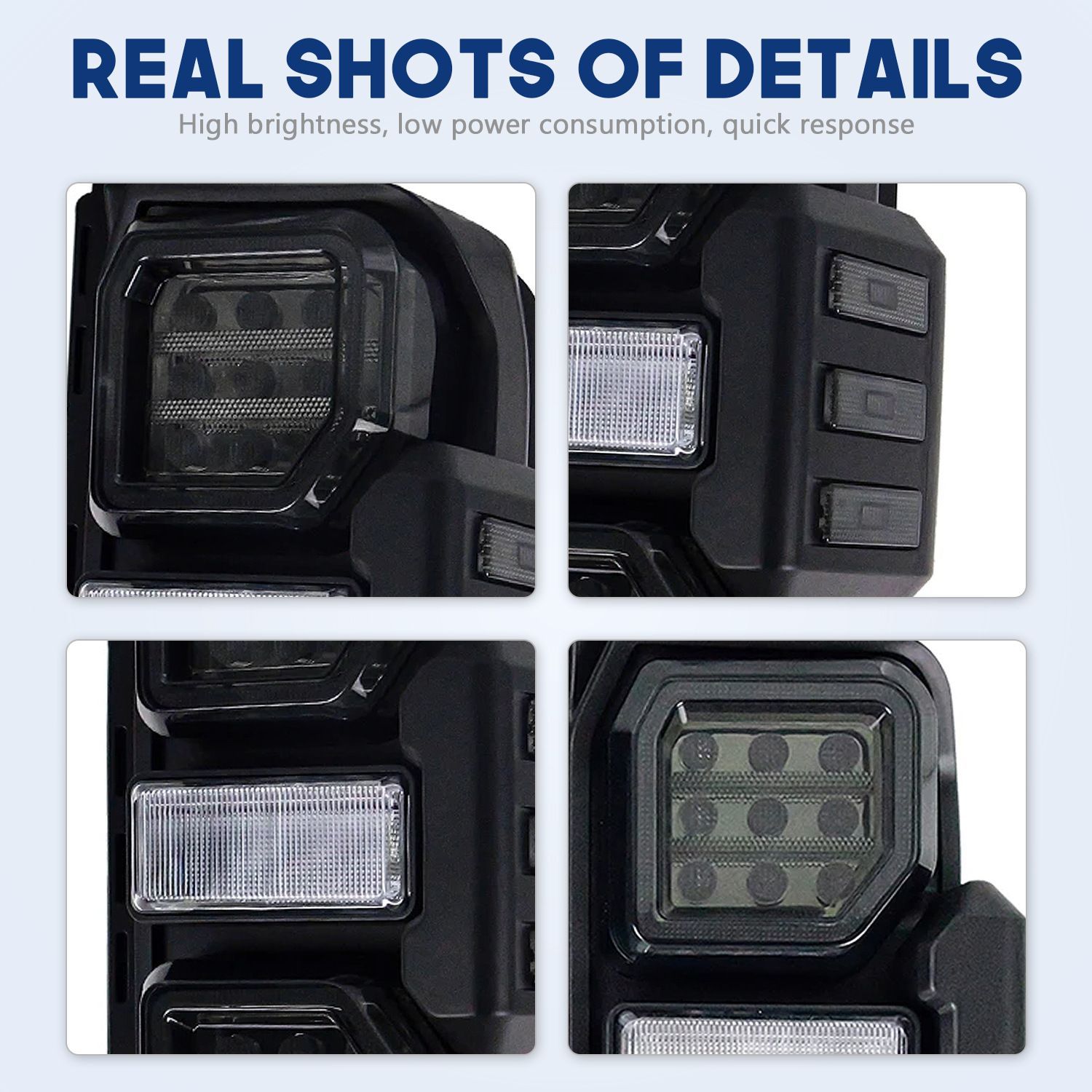 適用フォード ブロンコ Bronco 20-23年モデル LED全茶テールランプアセンブリ 10.06 FFCRYSTALESIA_COM