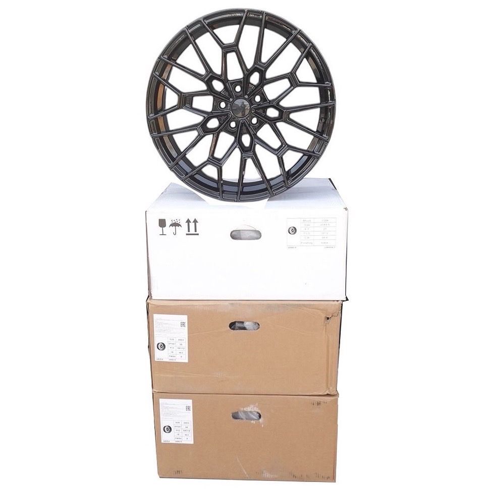 20インチ アルミ ホイール BMW G系 3シリーズ 5シリーズ 8シリーズ 等 1台分 鋳造 8.5J 9.5J G30 G31 G32 G11 G12 発送 カスタム 足回り 在庫有 ブラックポリッシュ