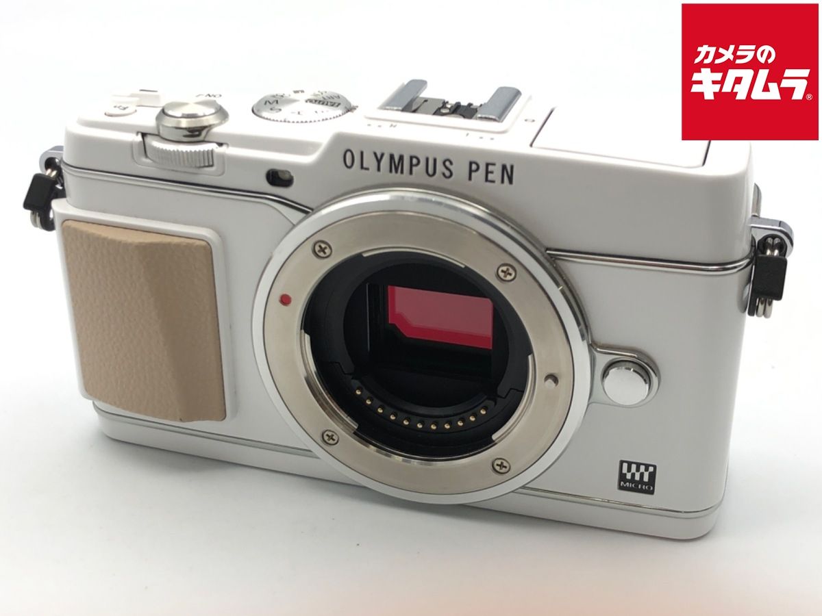 並品 オリンパス E-P5 ボディ ホワイト