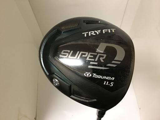 TOBUNDA TRY FIT ドライバー 11.5° (2017) 中古】 ゴルフプランナー TOBUNDA TRY FIT SUPER D 11.5