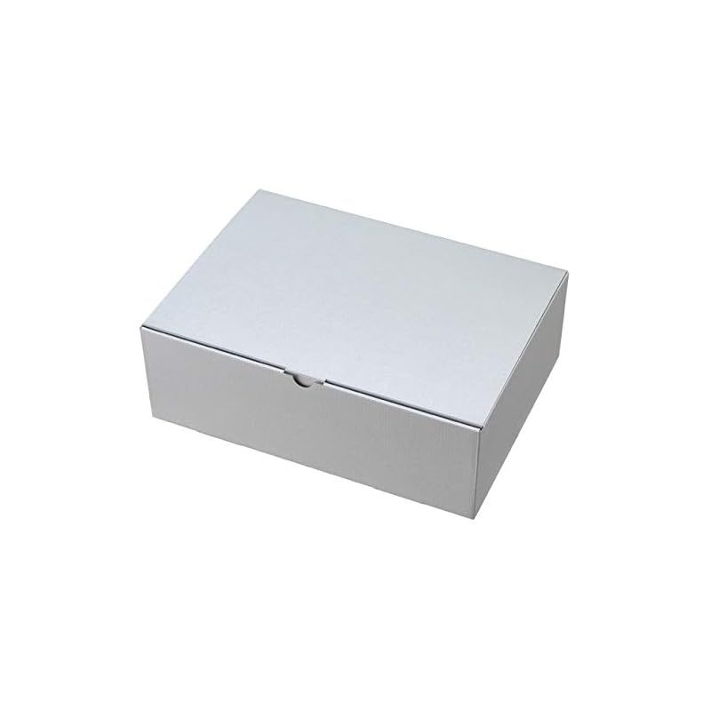 ヘッズ 日本製 無地 ギフトボックス 34.3×11.5×24.5cm シルバーグレー 10枚 箱 シンプル HEADS MSG-LGB1