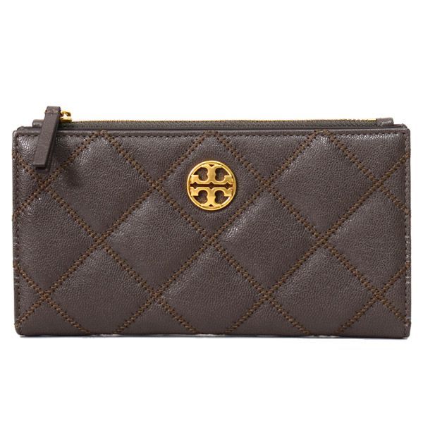 新品】トリーバーチ TORY BURCH 長財布 NORWOOD グリーン