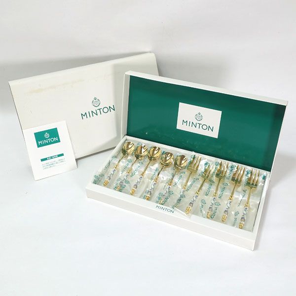 Minton / ミントン ◆【カトラリー】ミントン/ハドンホール カトラリーセット(10P) HH004G すまい 雑貨 ギフト ギフト【未使用】 [0220525047] Minton / ミントン ◇【カトラリー】ミントン/ハドンホール