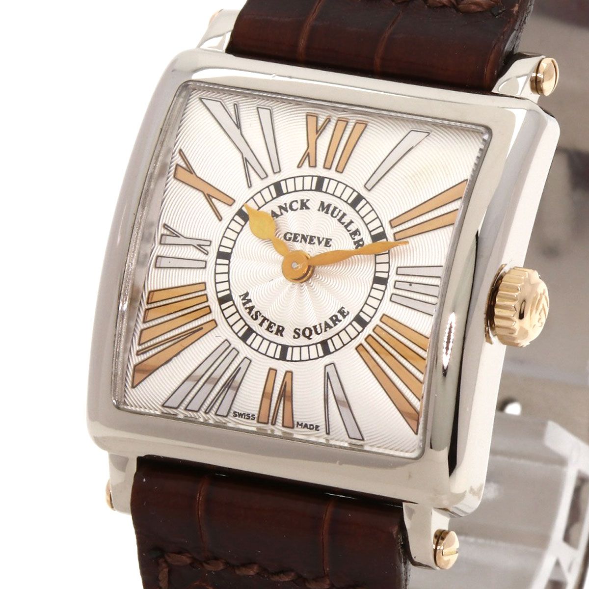 FRANCK MULLER フランクミュラー 60002 S QZ R REL マスタースクエア  