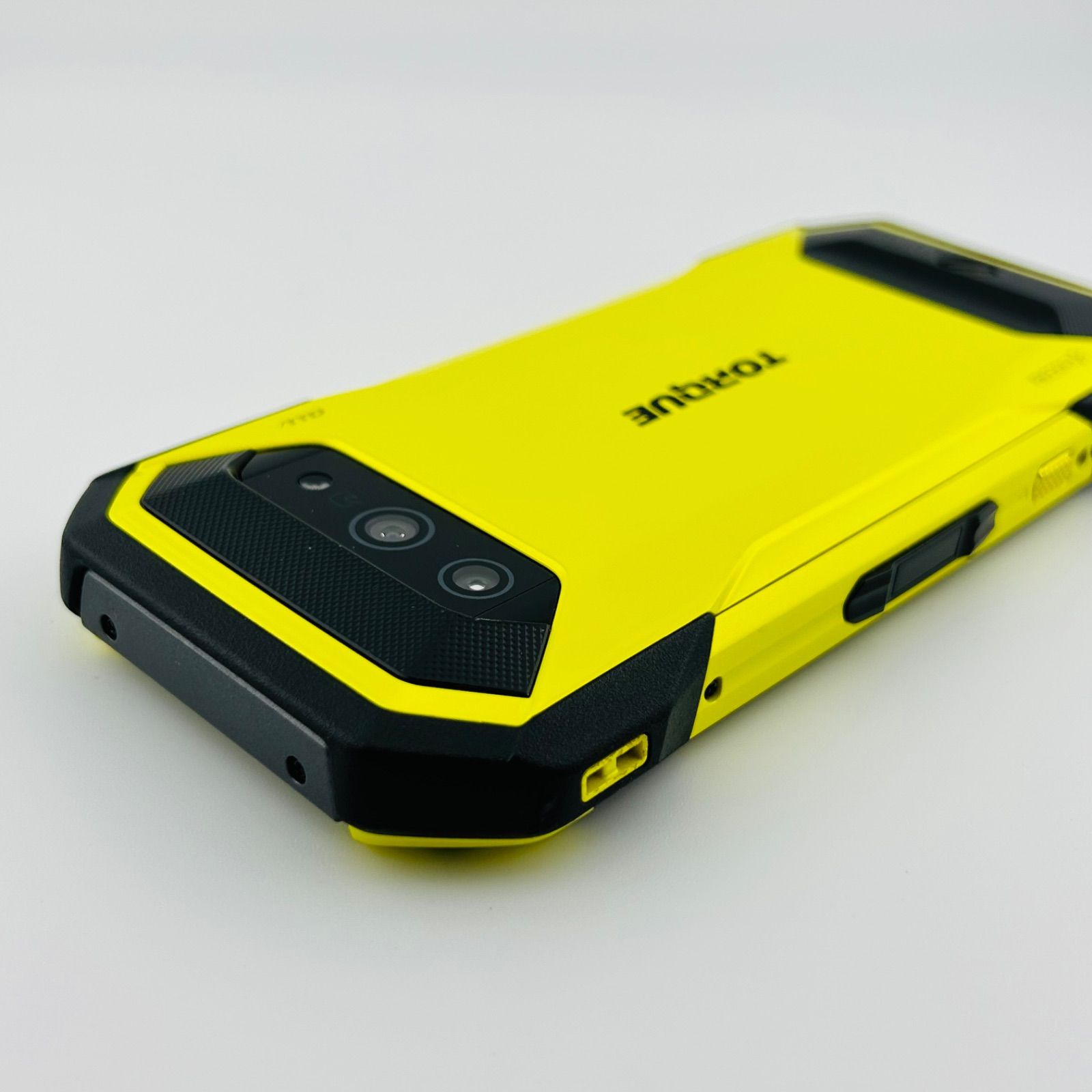 バッテリー良好 TORQUE 5G 128GB イエロー SIMフリー(simロック