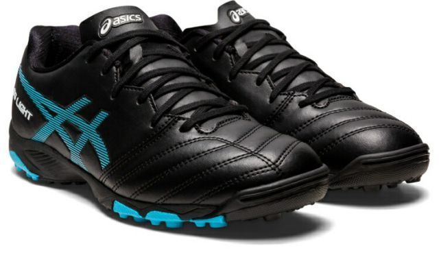 asics アシックス DS LIGHT JR GS TF BLACK/AQUARIUM 21 1104A047 1 | スポーツ スポーツ用品 グッズ ツール 雑貨 靴 シューズ 21センチ キッズ 子ども ジュニア サッカー 快適 黒 ブラック 青 ブルー