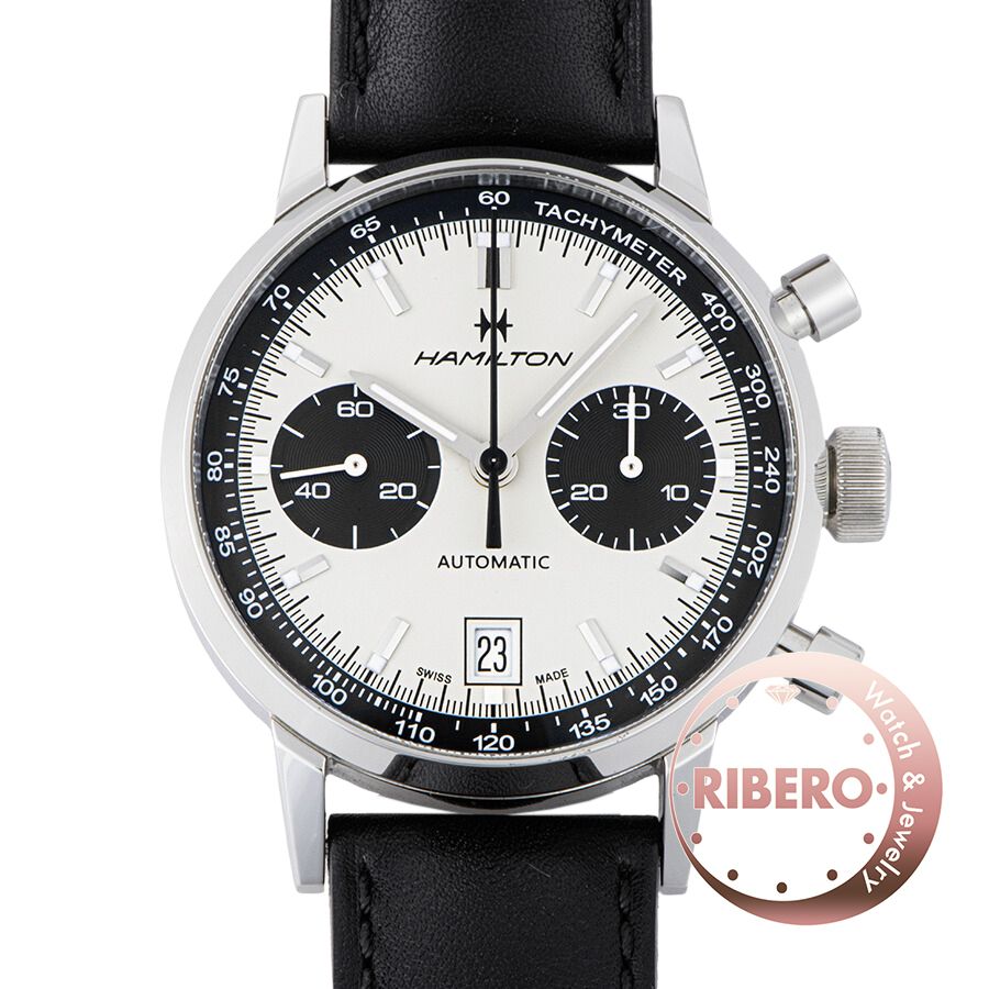 HAMILTON ハミルトン アメリカンクラシック イントラマチッククロノグラフ H384160【中古】
