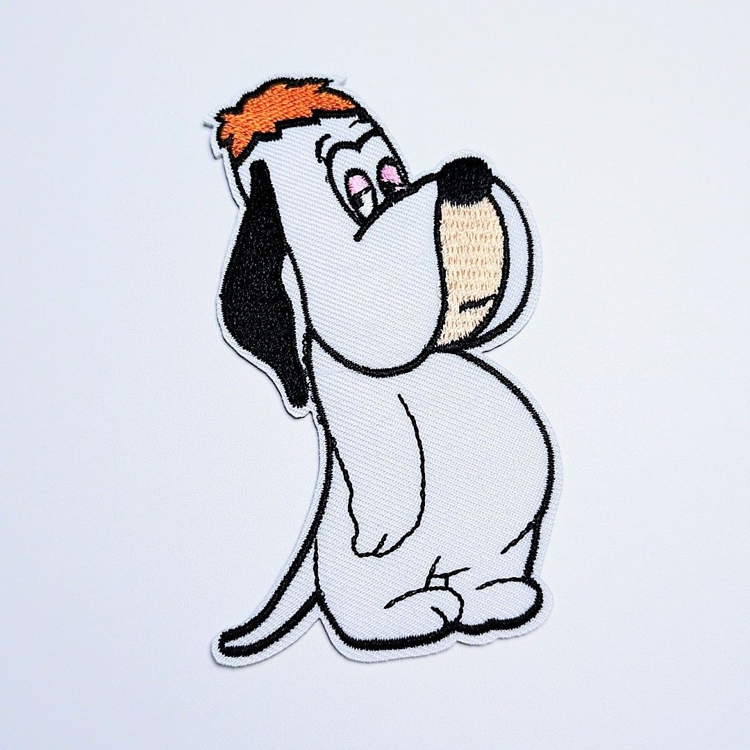 送料無料！ ☆刺繍アイロンワッペン☆【 Droopy Dog（ドルーピー