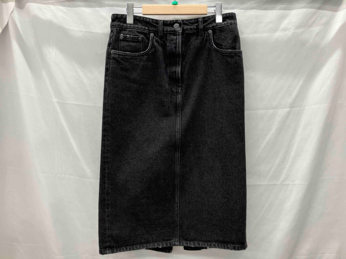 PRADA プラダ/デニムロングスカート/ブラック/サイズ 40 - メルカリ