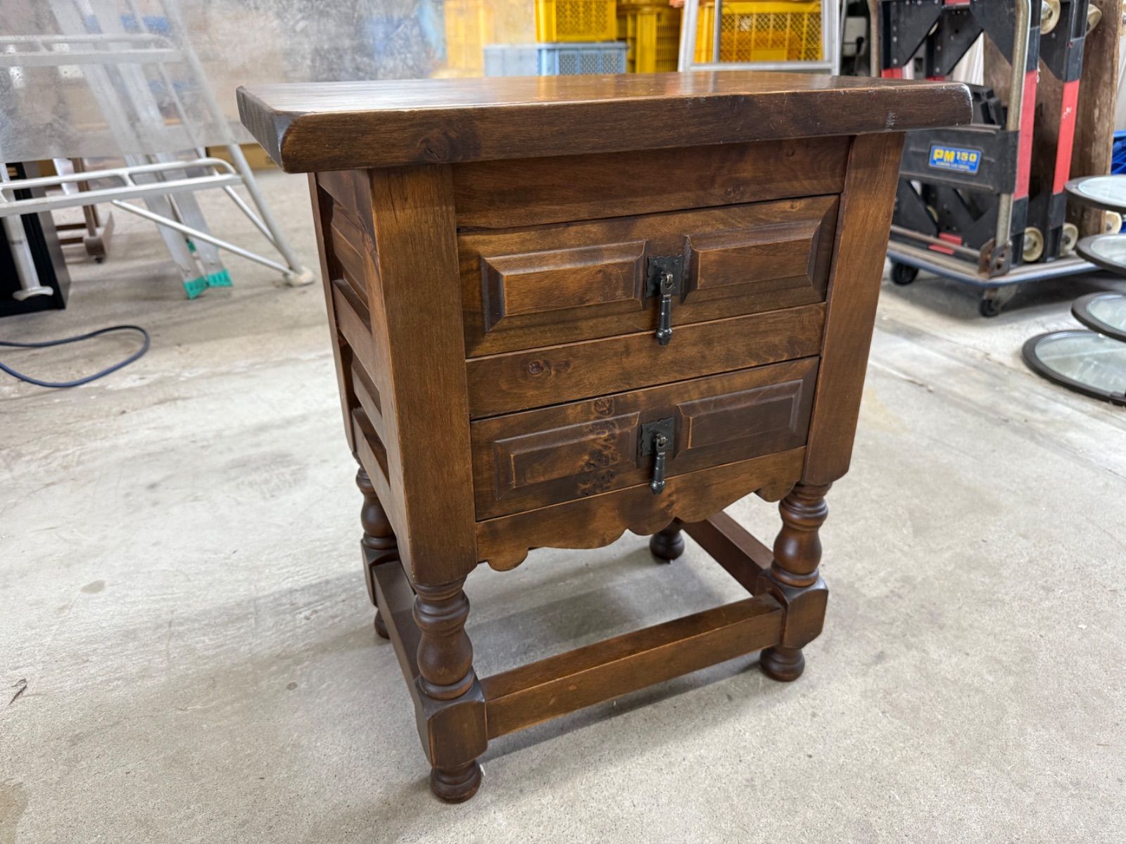 karimoku カリモク コロニアル 電話台 FAX台 サイドチェスト GMFS393