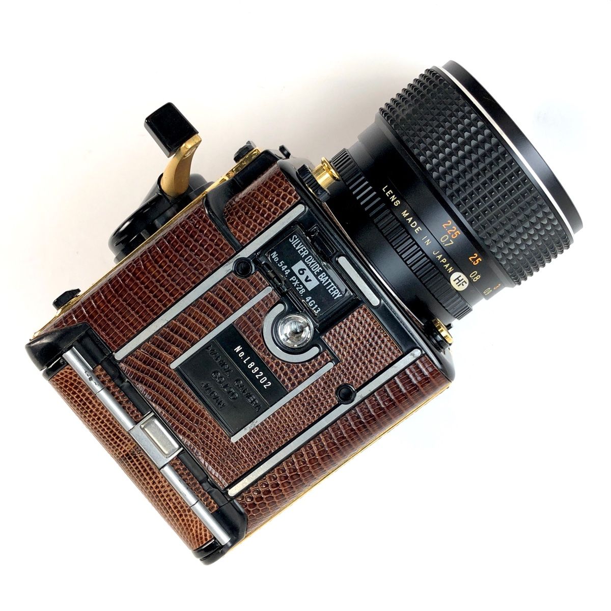 MAMIYA マミヤ M645 GOLD ゴールド リザード 80mm F1.9