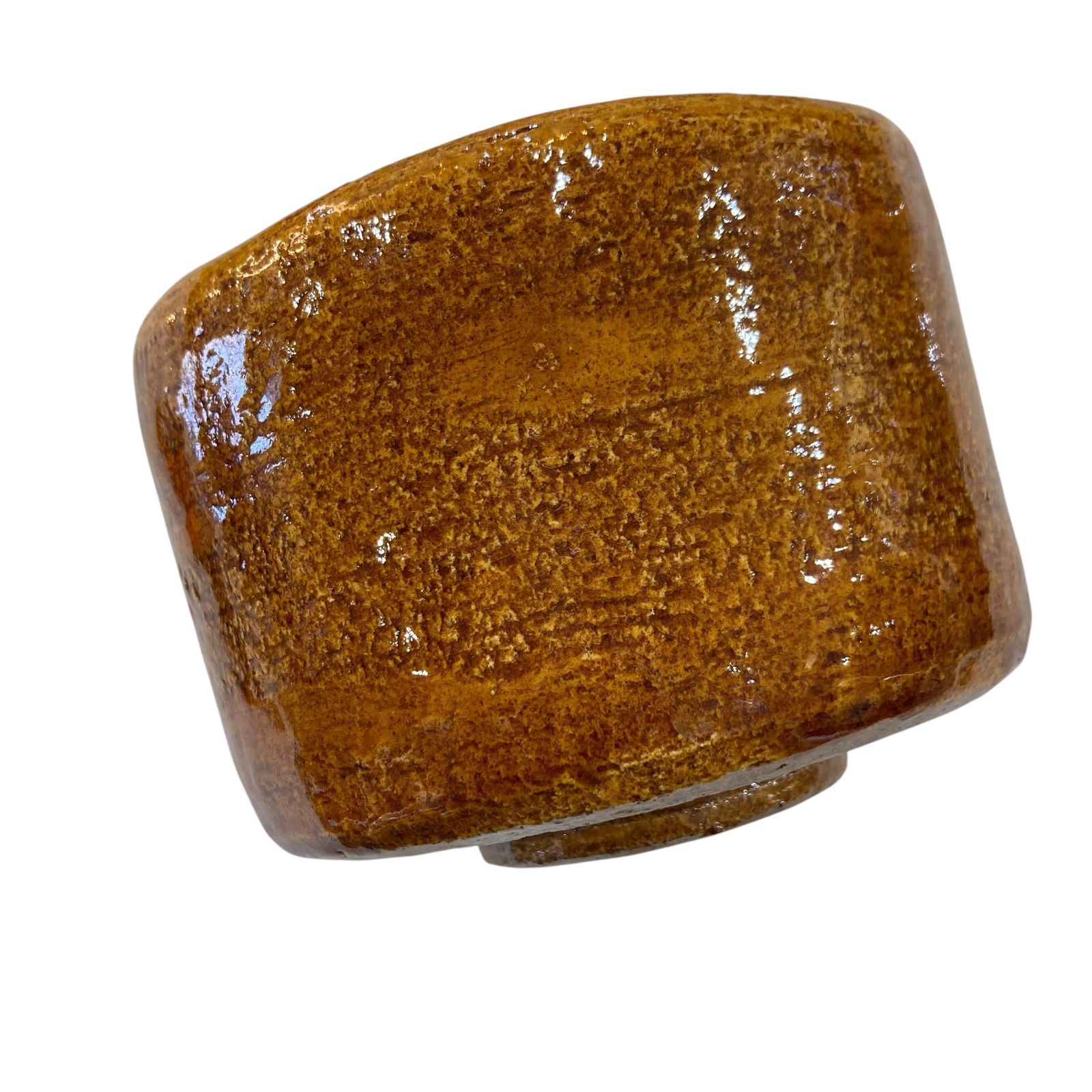 聖写飴茶碗　伊東桂楽造　京焼【中古美品】 聖写飴茶碗 伊東桂楽造 京焼【中古美品箱付き】の通販 by 茶道