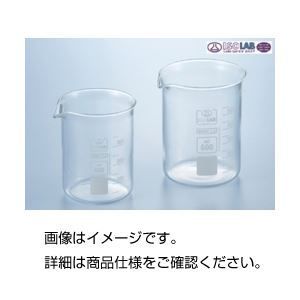 （まとめ）硼珪酸ガラス製ビーカー（ISOLAB）600ml