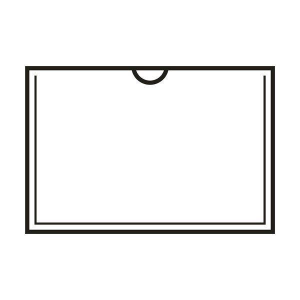 まとめ TANOSEE カードケース B8 半透明 PP製 1セット 20枚 ×10セット