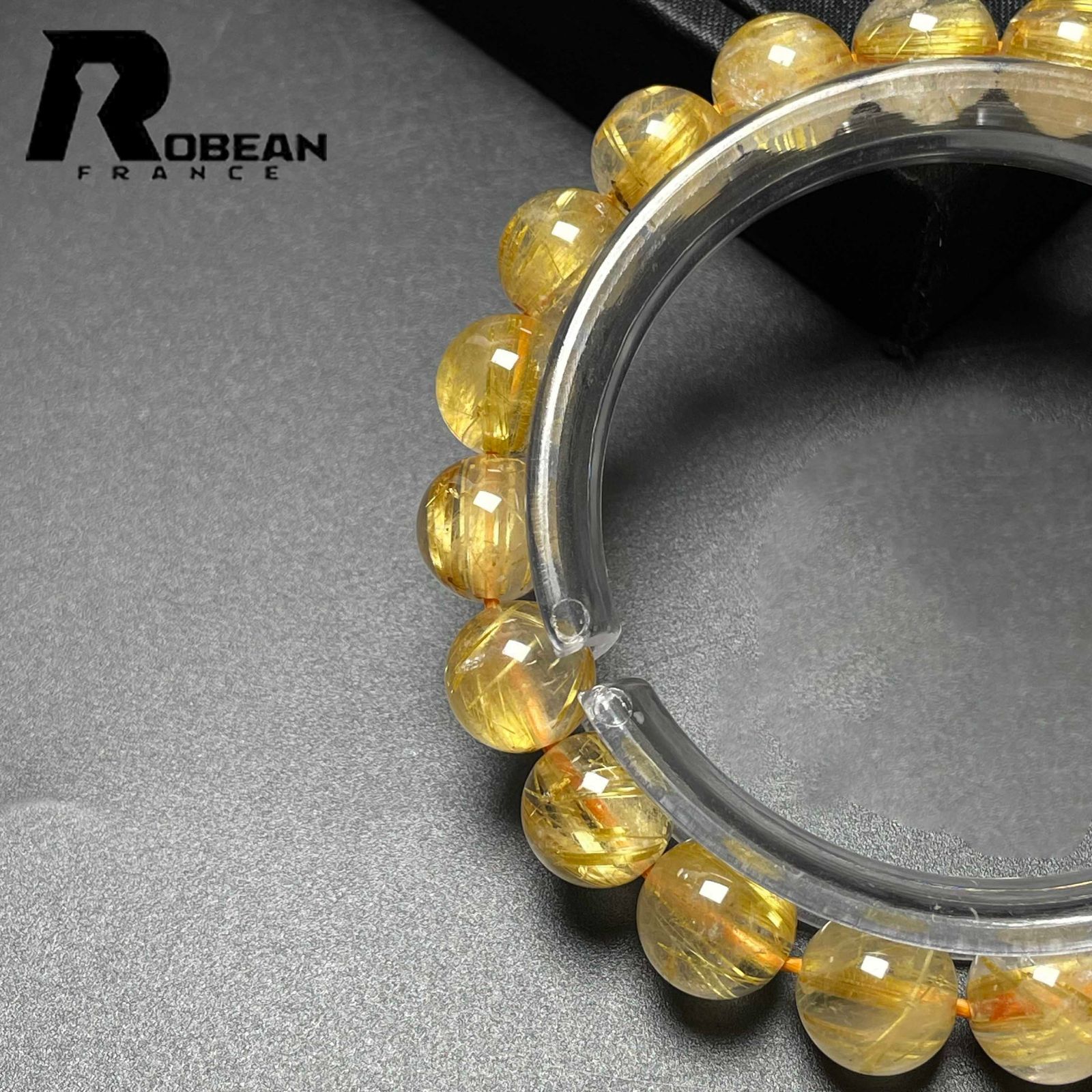 絶賛 EU製 定価13万円☆ROBEAN・極!極満針ルチルクォーツ