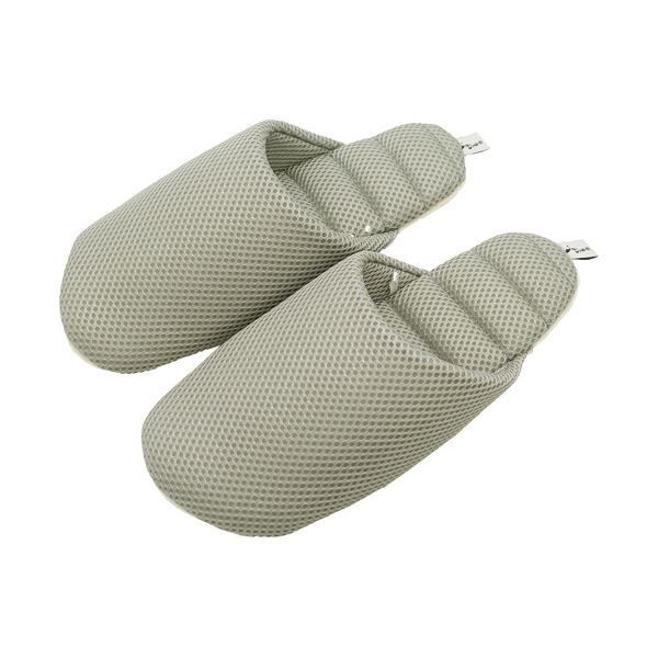 まとめ オクムラジャブジャブスリッパ メッシュ グレー M AAAA9004GY 1足 ×5セット