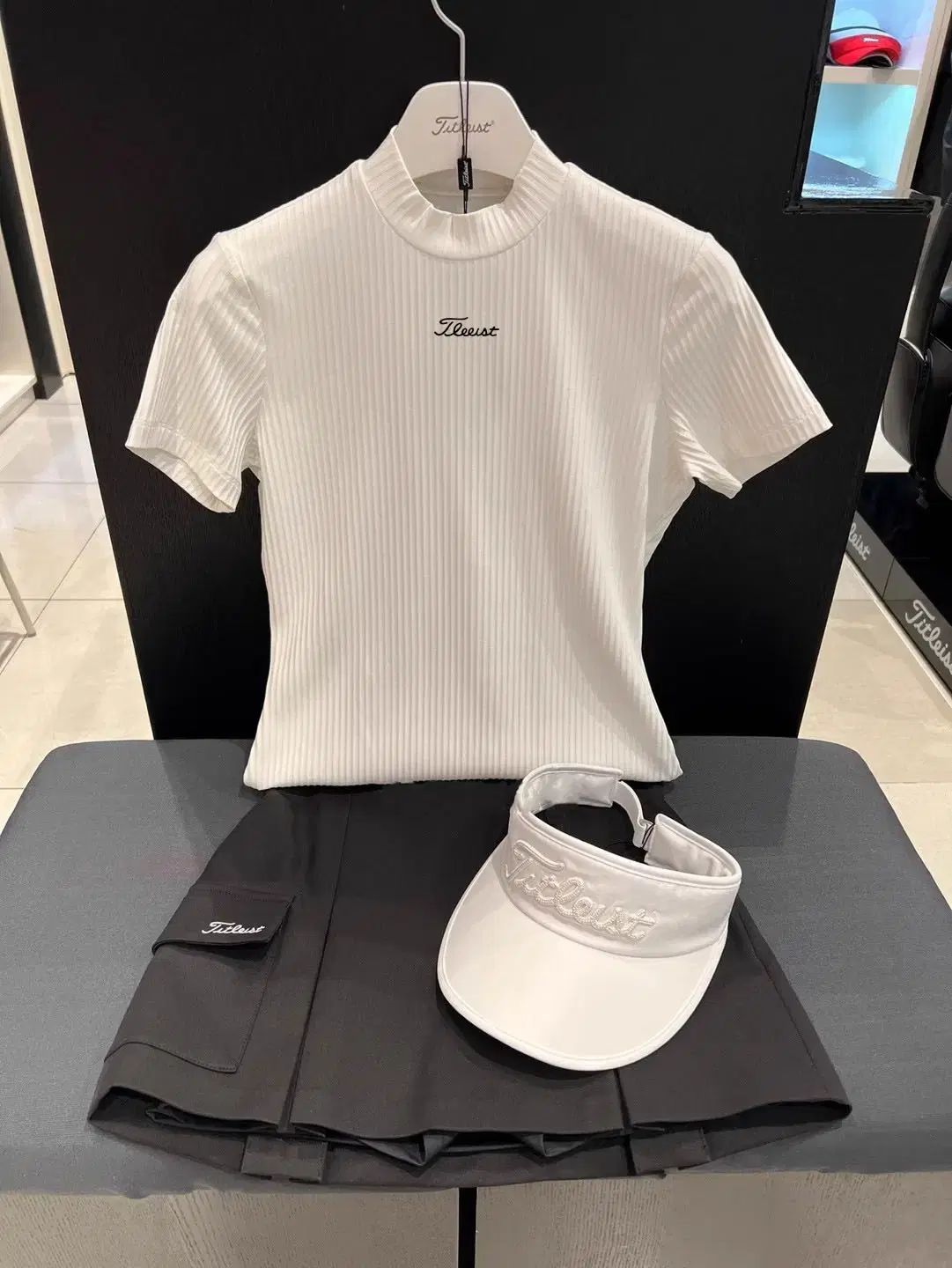 Titleist タイトリスト レディースゴルフウェア ショートスリーブニット 2COLOR