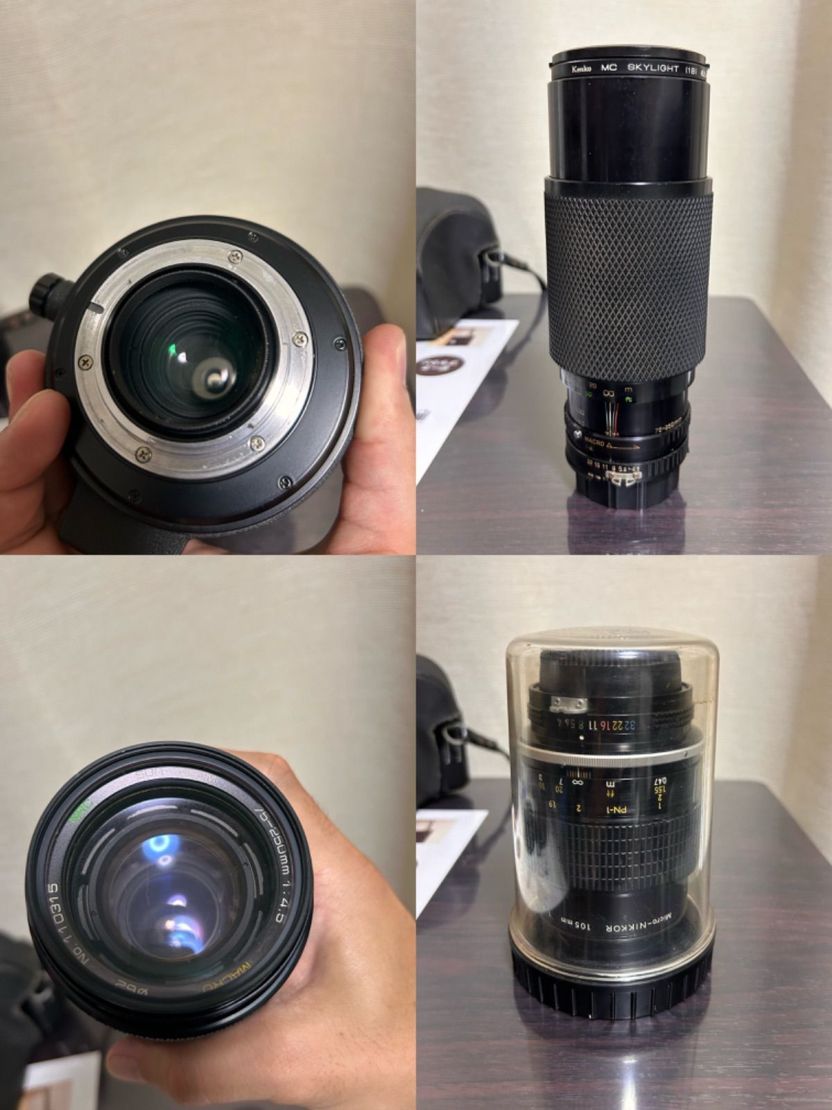 Nikon ニコマート　アサヒペンタックス　レンズ Nikon 【ASAHIPENTAX】 フィルムカメラ レンズ セット ニコマート