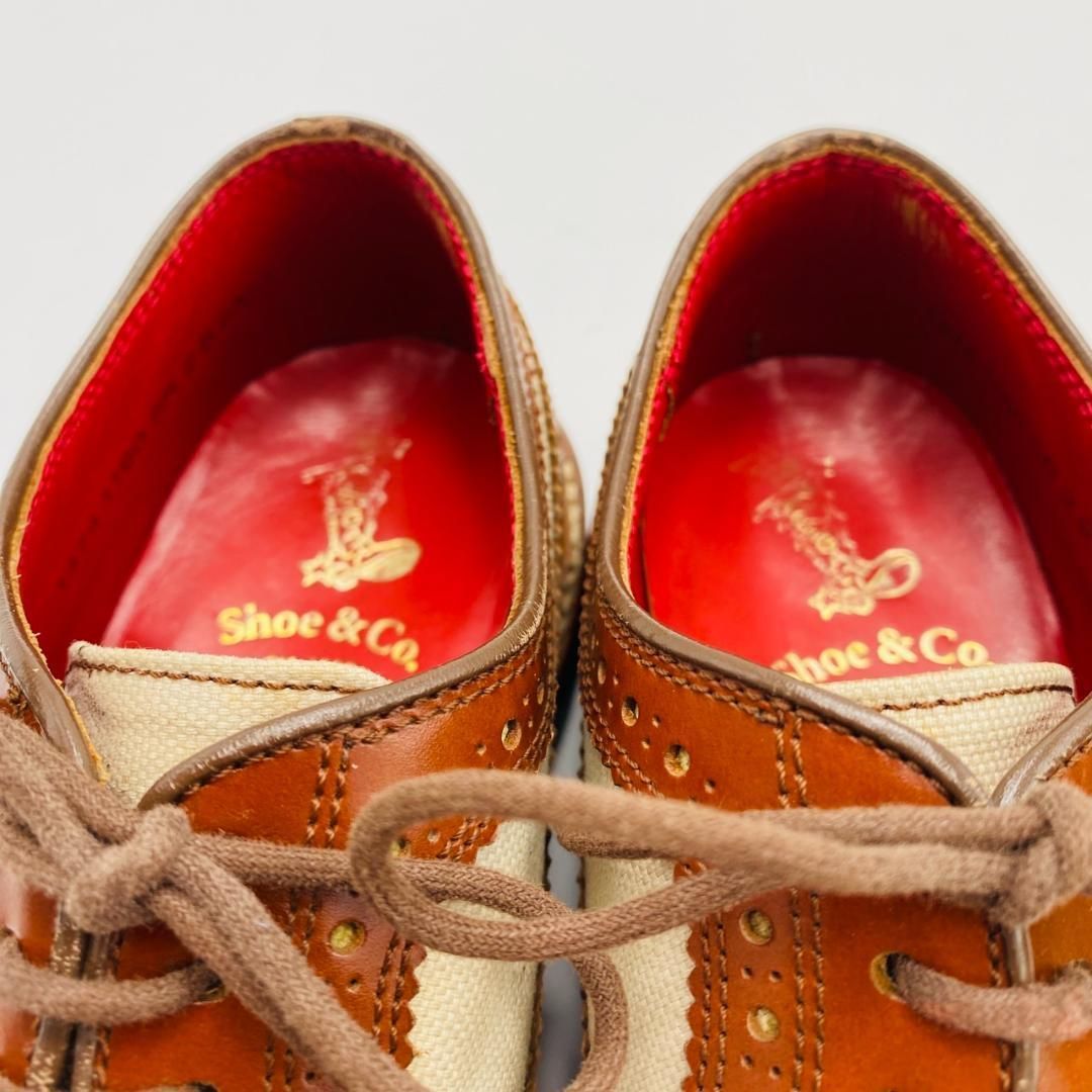 REGAL Shoe & Co. ドレスシューズ 924S ウィングチップ 25 激レア REGAL shoe&Co. ドレスシューズ ウイングチップ バイ