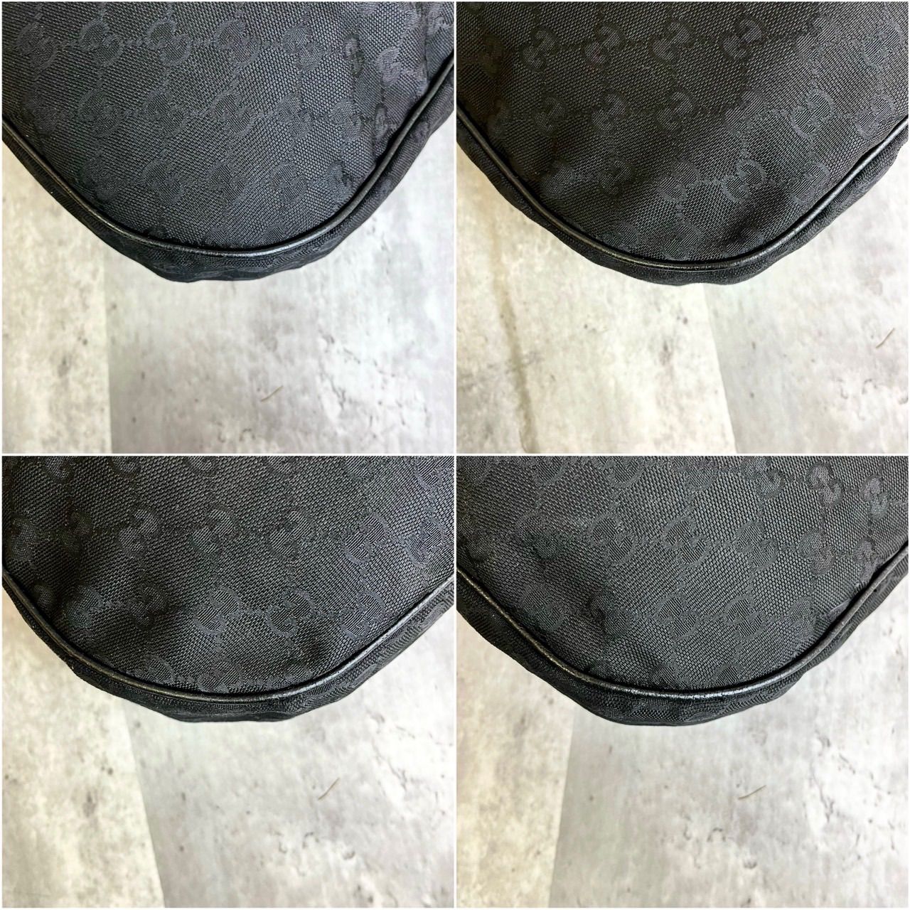 ✨良品✨ GUCCI グッチ ショルダーバッグ トートバッグ GG柄 ハーフ 
