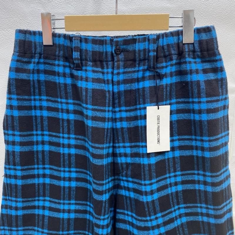 COOTIE 2022AW Error Fit Nel Check Easy Shorts CTE-22A119 先染  