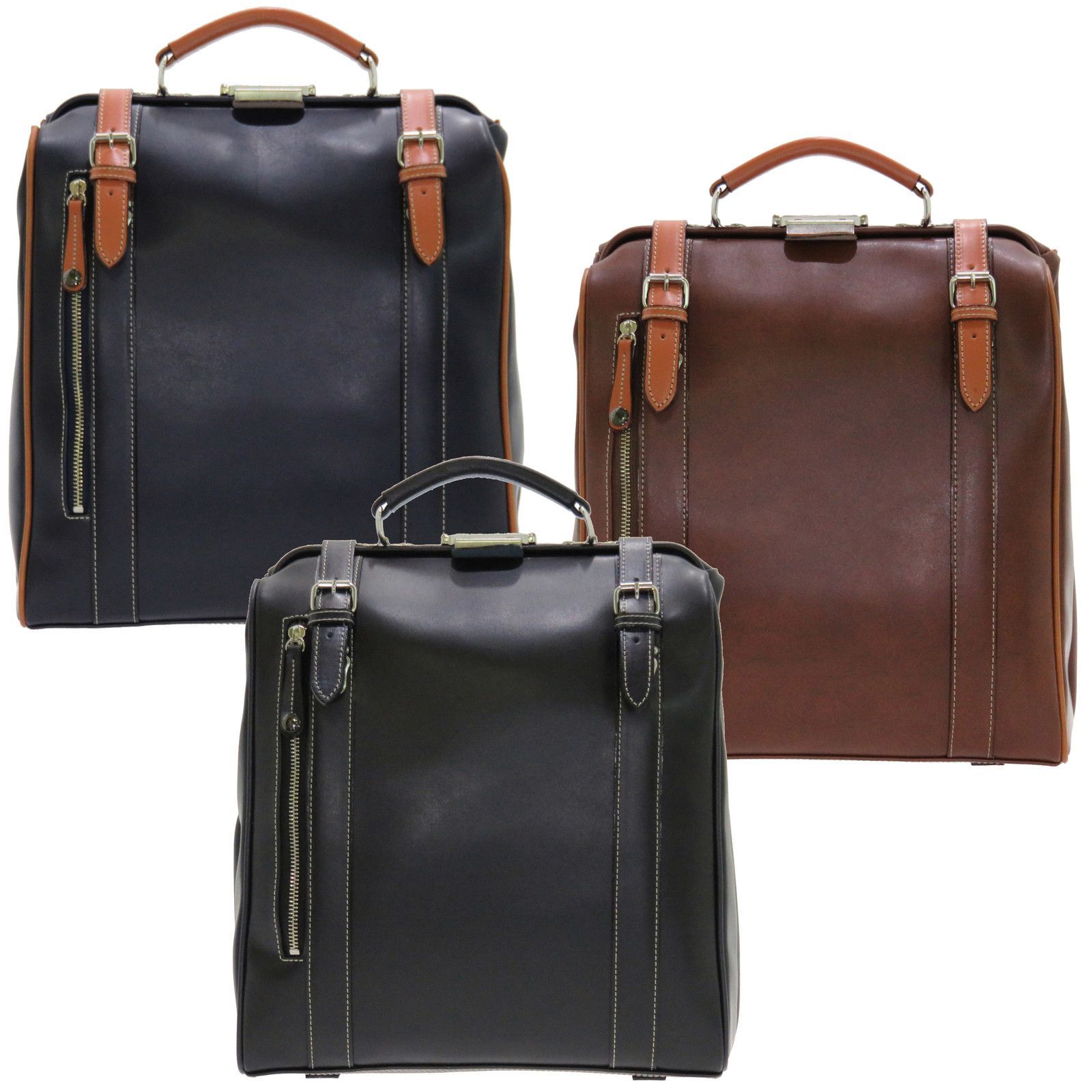 新品！Made in Japan☆豊岡製鞄/Kiwada☆パトリックPVCレザー/縦型 