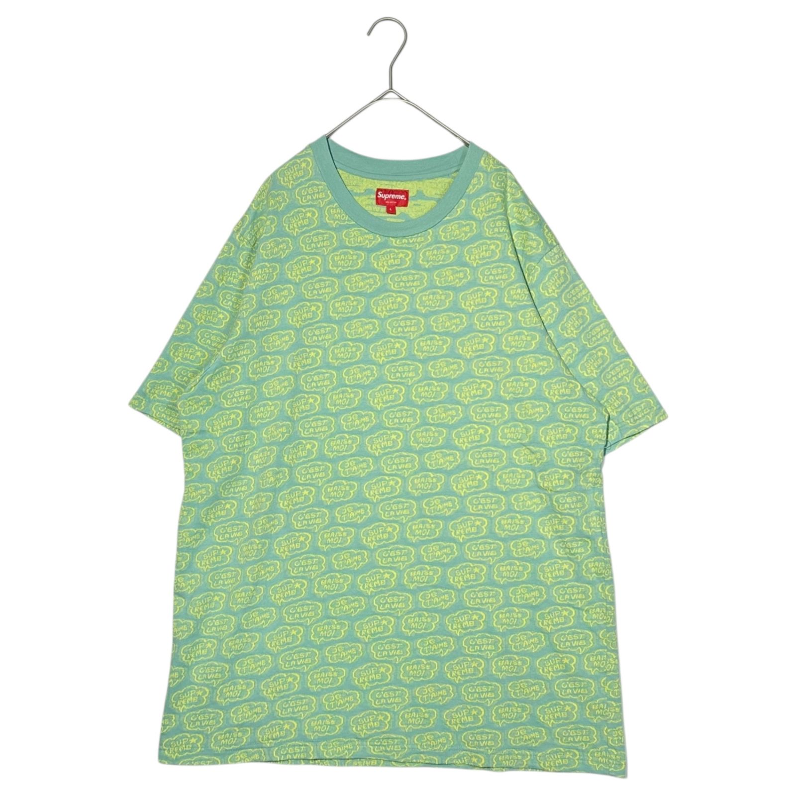SUPREME(シュプリーム) 22SS Word Bubble Jacquard S/S Top ジャガード 
