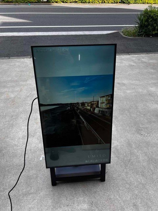 薄型 防塵 縦横回転設計 43型大画面次世代デジタルサイネージ 最新看板 TV-a43