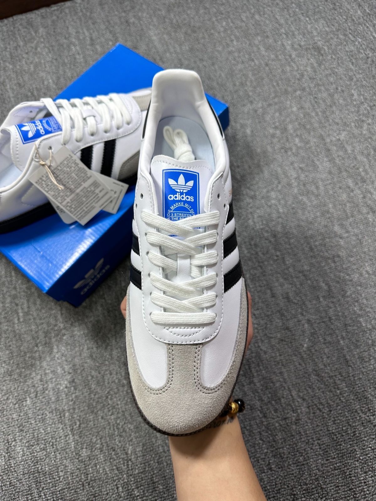 新品 SAMBA OG アディダス サンバ ホワイト Adidas Originals Samba white 男女兼用