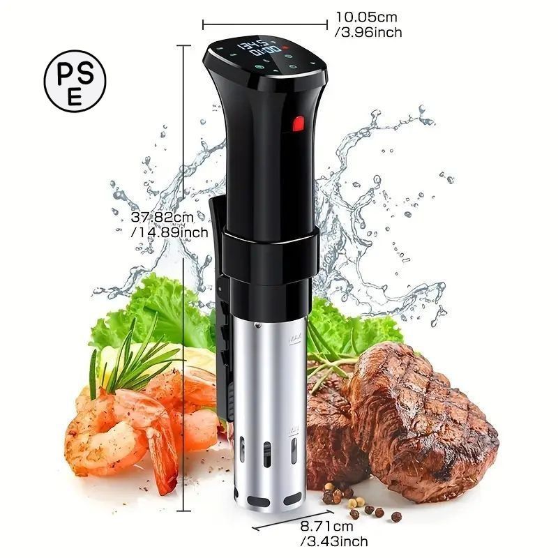 低温調理器 1100Wハイパワー 低温調理器具 24時間 予約機能 真空