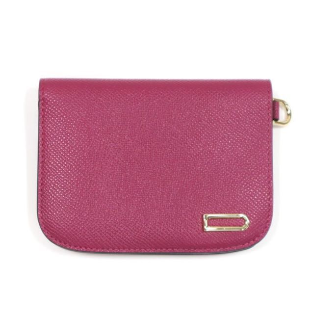 【直営店買付】DELVAUX デルヴォー 折り畳み ミニ財布 DELVAUX(デルヴォー) トライフォールド ウォレット ミニ財布