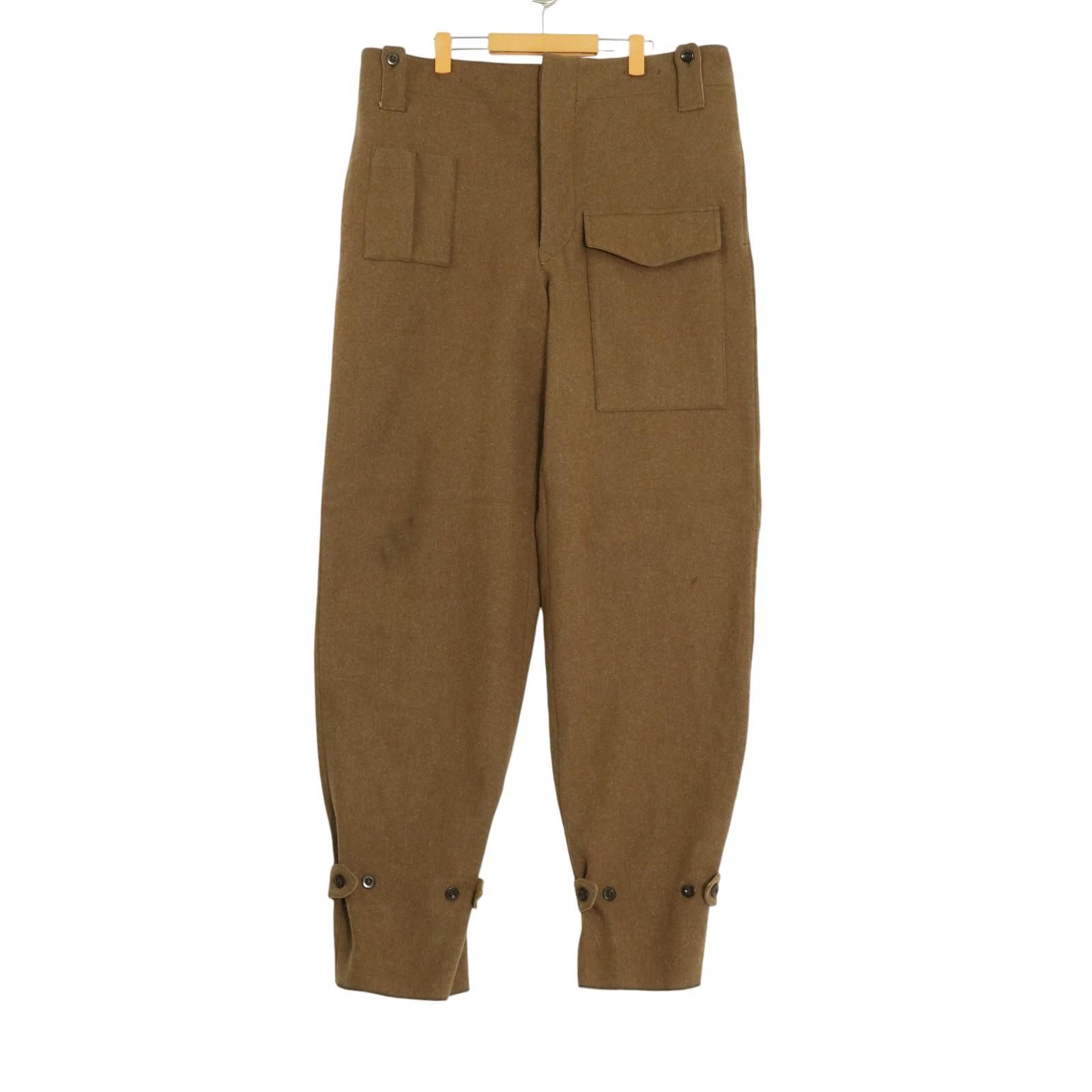 50年代 オランダ軍 バトルドレス ウールパンツ ヴィンテージ ミリタリー ユーロ (メンズ 2XL相当) 中古 古着 A1426