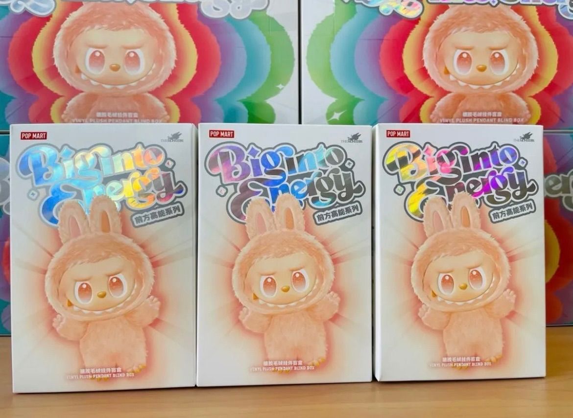 正規品 未開封】 LABUBU Big into Energy 3箱 ラブブ ポップマート