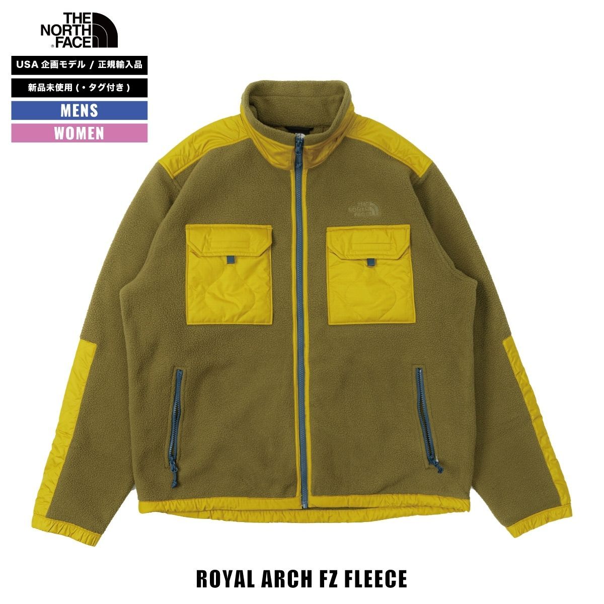 The North Face ノースフェイス メンズ US企画 フリース 赤