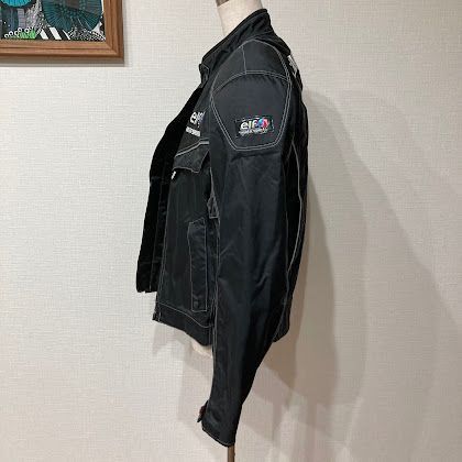 ELF MOTO RANGE ブラックジャケット L elf エルフ MOTO RANGE ライダースジャケット ブラック