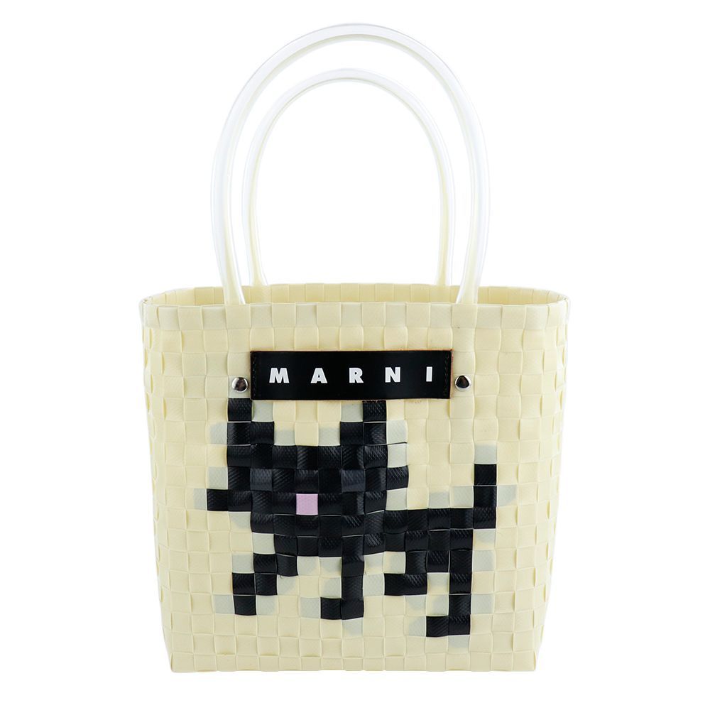 MARNI アニマル　バスケット マルニフラワーカフェ トートバッグ アニマルバスケット カゴ