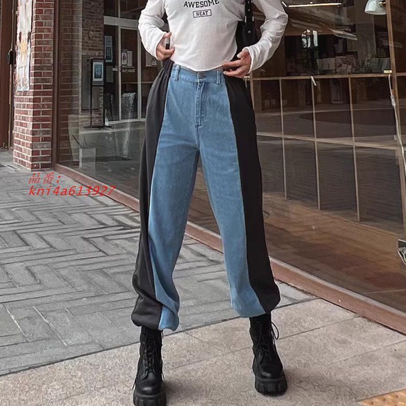 デニムパンツ韓国ファッ kni4a613927