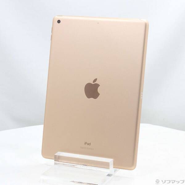 〔中古品〕 iPad 第7世代 32GB ゴールド MW762J／A Wi-Fi【262】