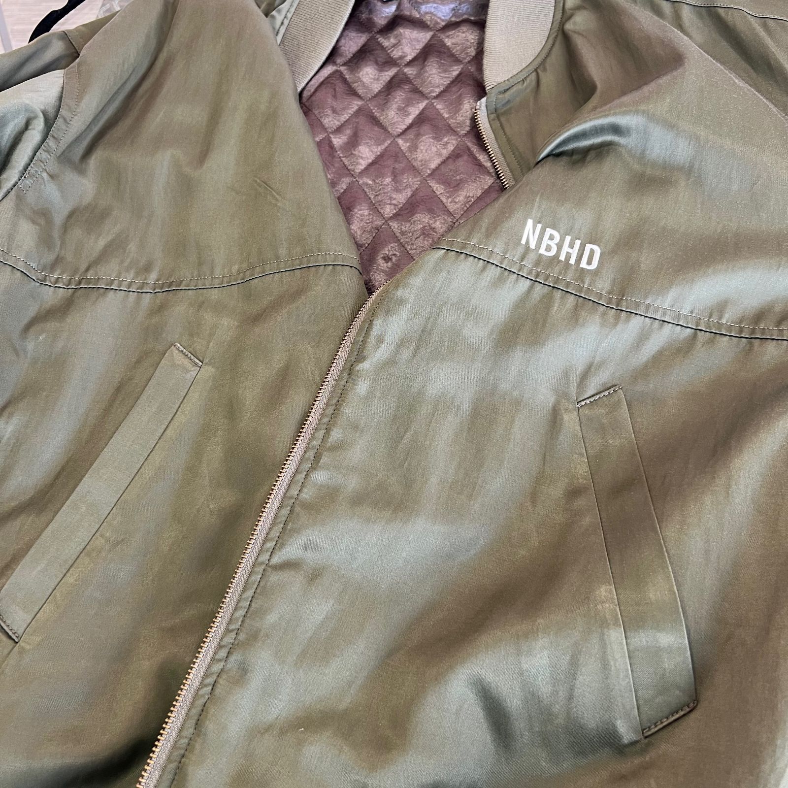 NEIGHBORHOOD ネイバーフッド 20AWバック刺繍スーベニアジャケット