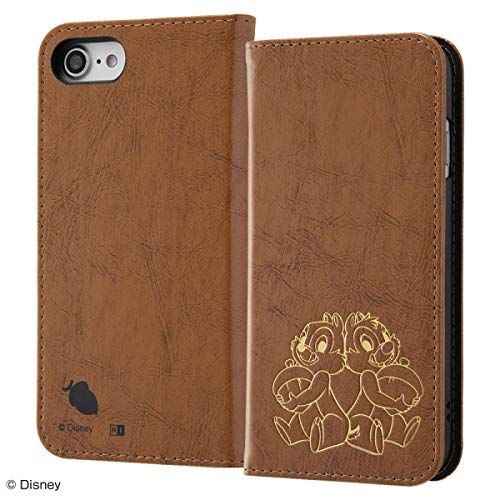 【新着商品】レイ・アウト iPhone SE 第３世代 第２世代 iPhone8 iPhone7 手帳型 ケース ディズニーキャラクター チップ u0026 デール RT-DP24I/CD