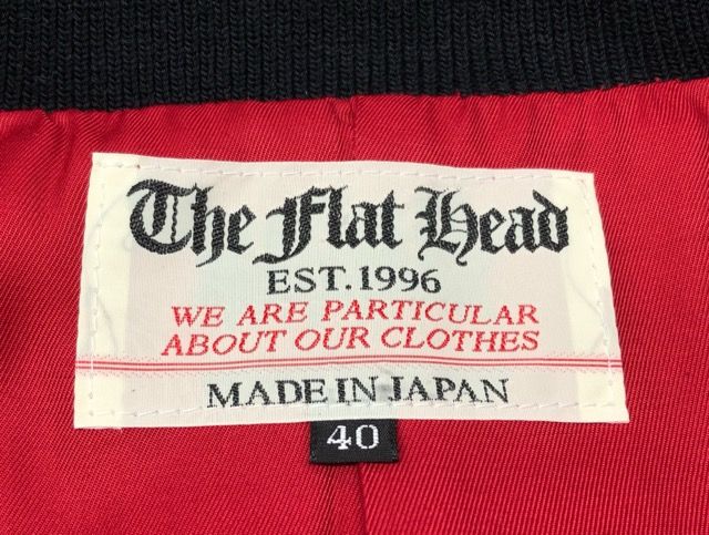 THE FLAT HEAD（ フラットヘッド）FN-LJ-HT001 HORSEHIDE TRACK JACKET