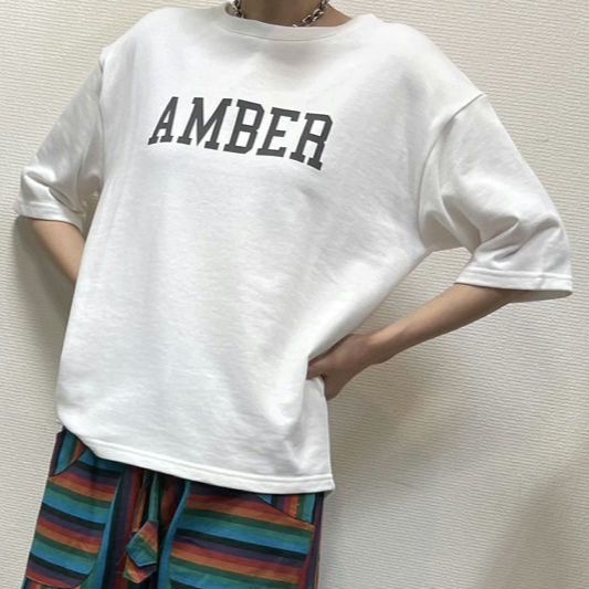 WALDO NICOLE Co.,Ltd./ ハーフスリーブTシャツ フロントプリントロゴ