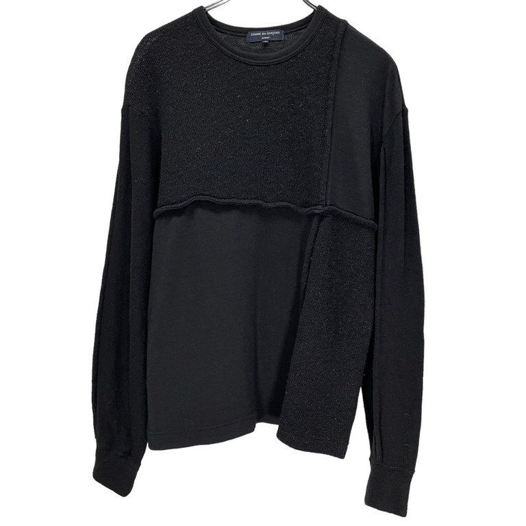 COMME des GARCONS HOMME 06AW 編み切替インサイドアウトニット 