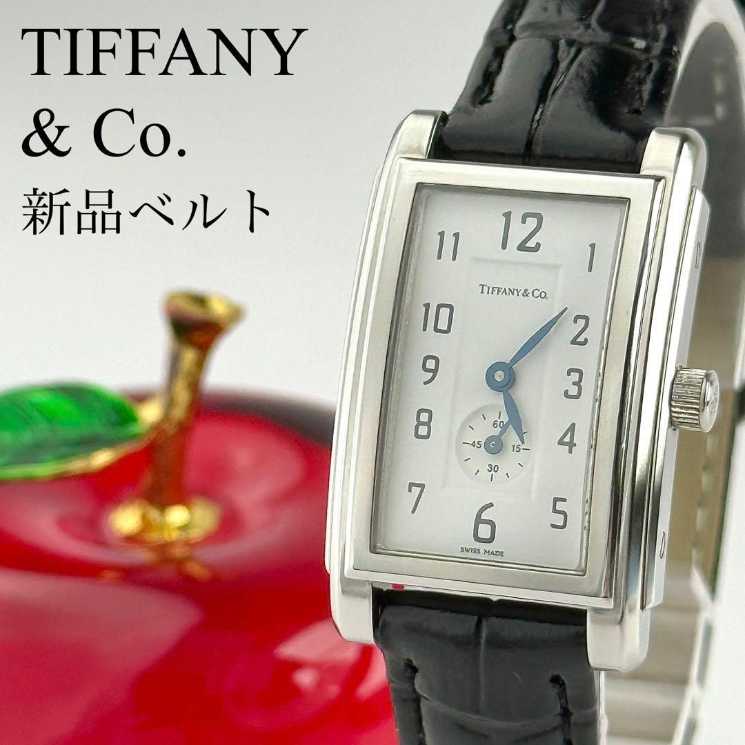 ☆新品電池☆689 ティファニー グランド レディース スモールセコンドクォーツ ティファニー グランド スモールセコンド 新品ベルト 新品電池