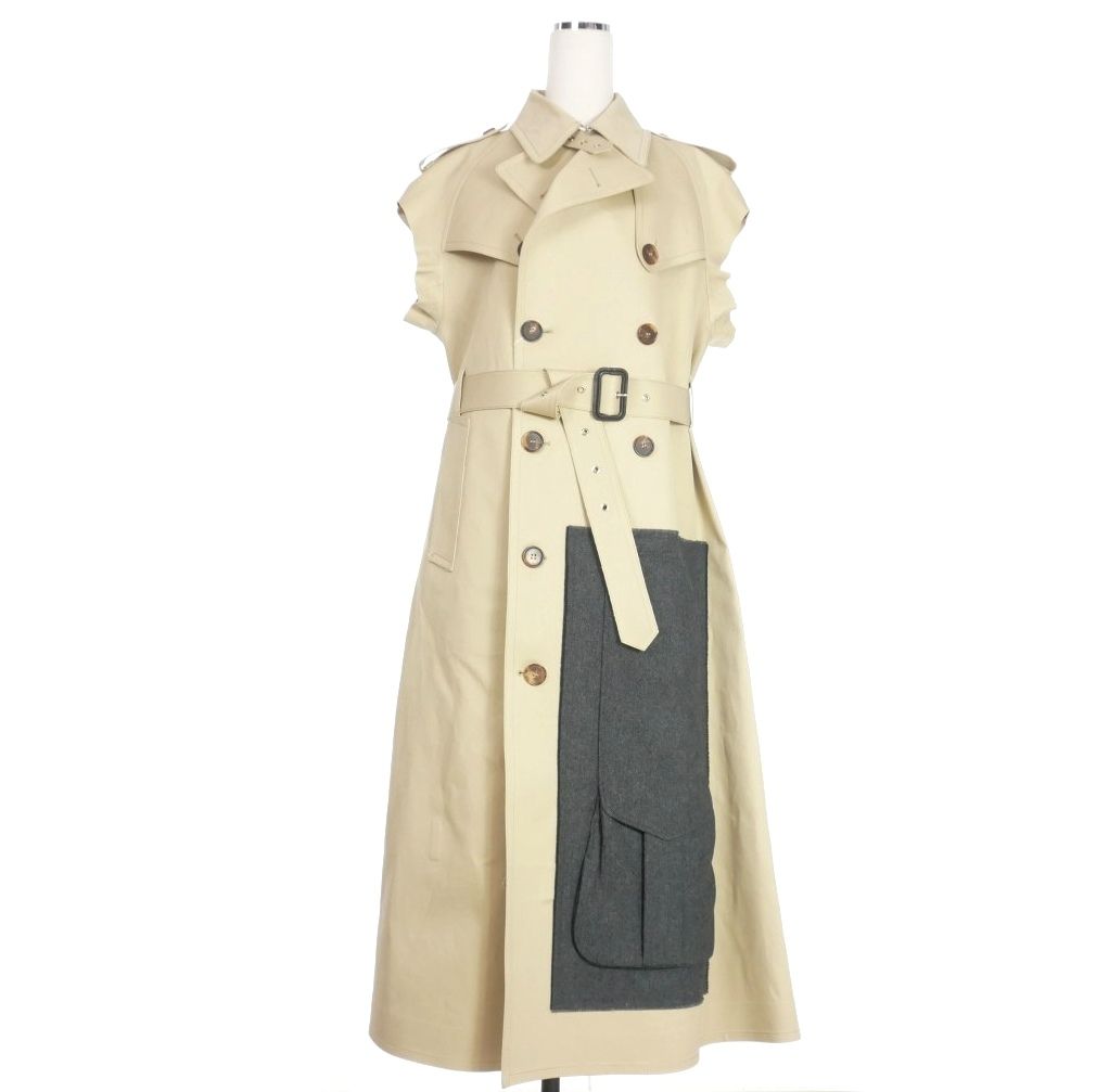 メゾンマルジェラ Maison Margiela 21AW スリーブレストレンチコート 