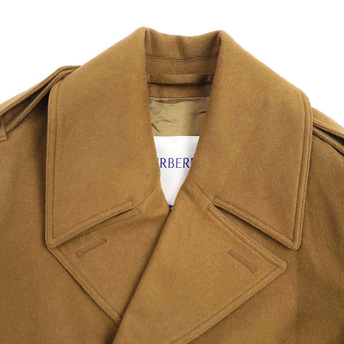 BURBERRY バーバリー 24AW ロング カシミア トレンチコート ネスト 