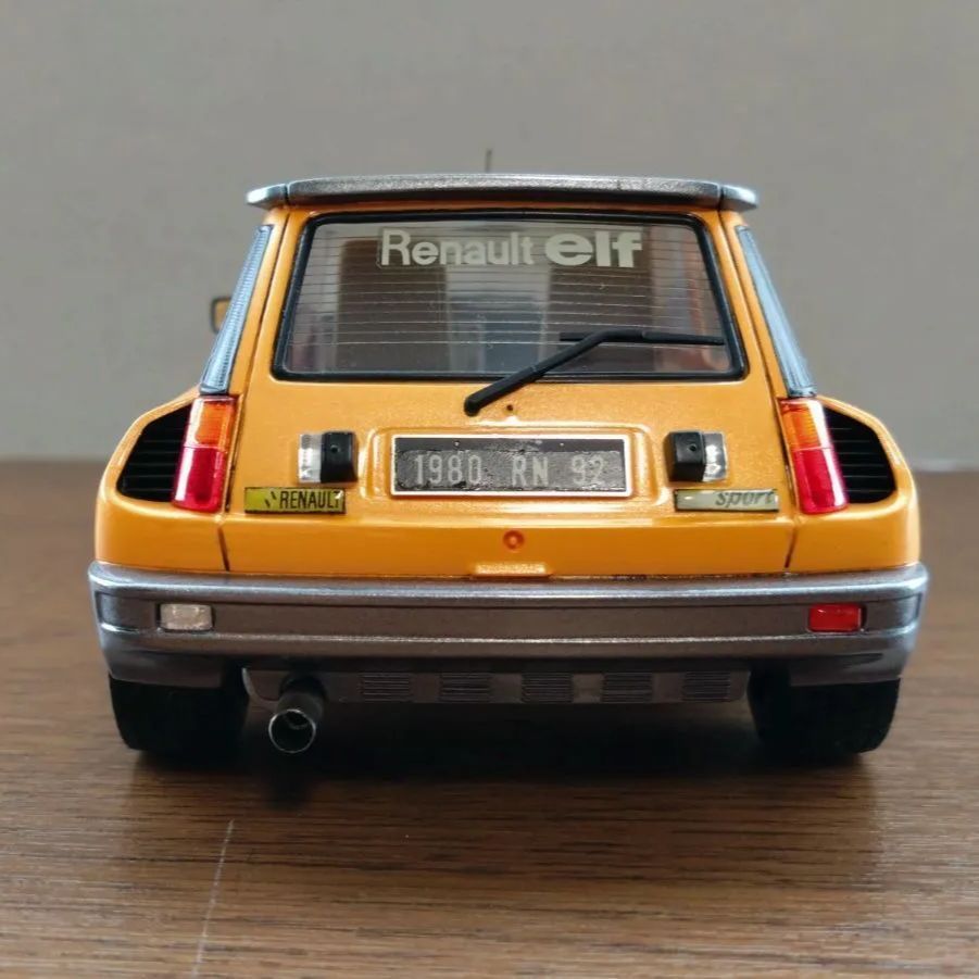 タミヤ 1/24 ルノー5 ターボ プラモデル完成品 - メルカリ